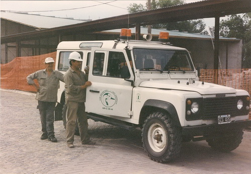 Construcción de las cabañas actuales a mediados de los 90-3