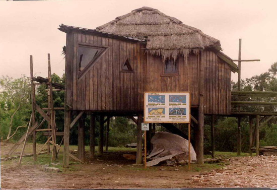primeras cabañas en años 80