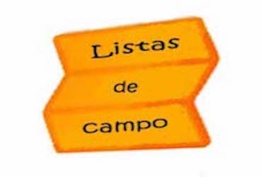 checklist lista de campo