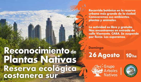 salida plantas nativas