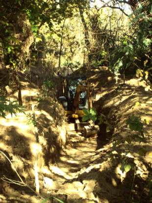 Agua en las lagunas/Water in the ponds