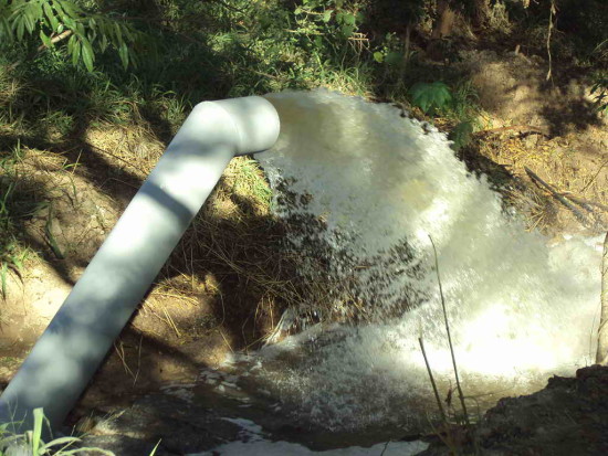 Agua en las lagunas/Water in the ponds