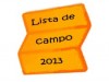 lista de campo2013