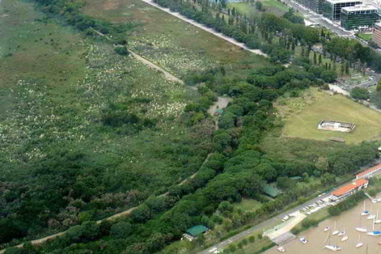 Vista aérea/Aerial view