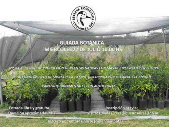 guiada botánica